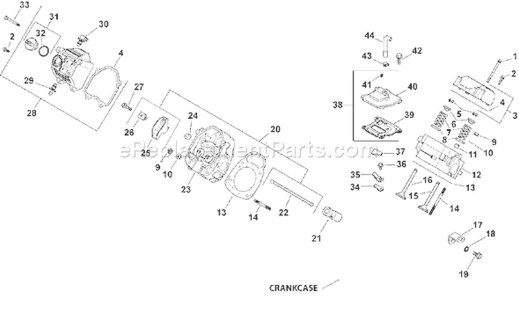 Page I Diagram and Parts List for LH685-0010  Kohler Engine
