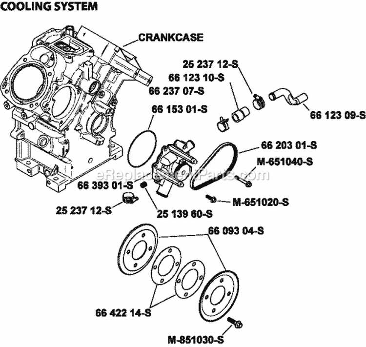 Page C Diagram and Parts List for LH690-0018  Kohler Engine