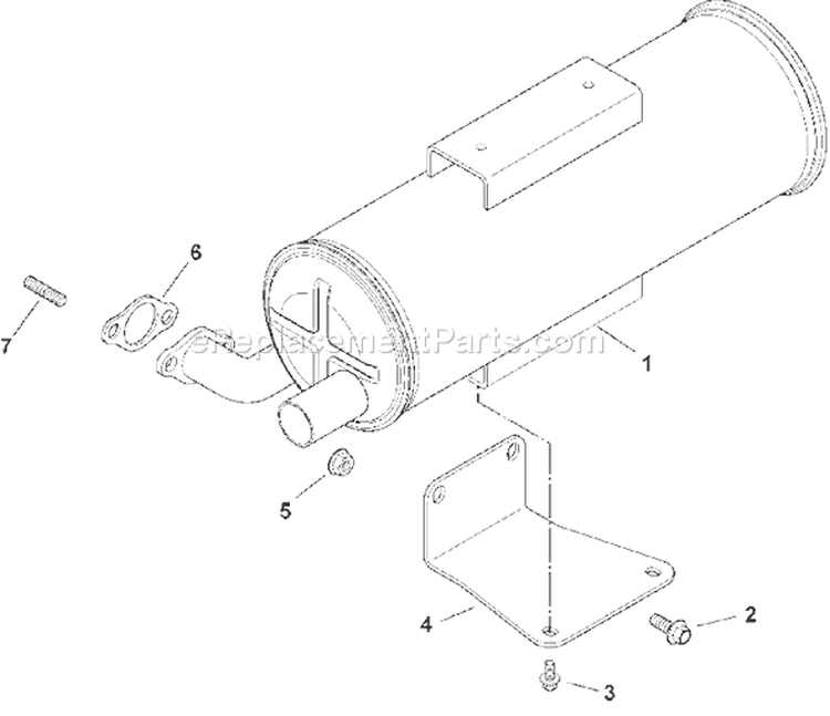 Page H Diagram and Parts List for LH690-0010  Kohler Engine