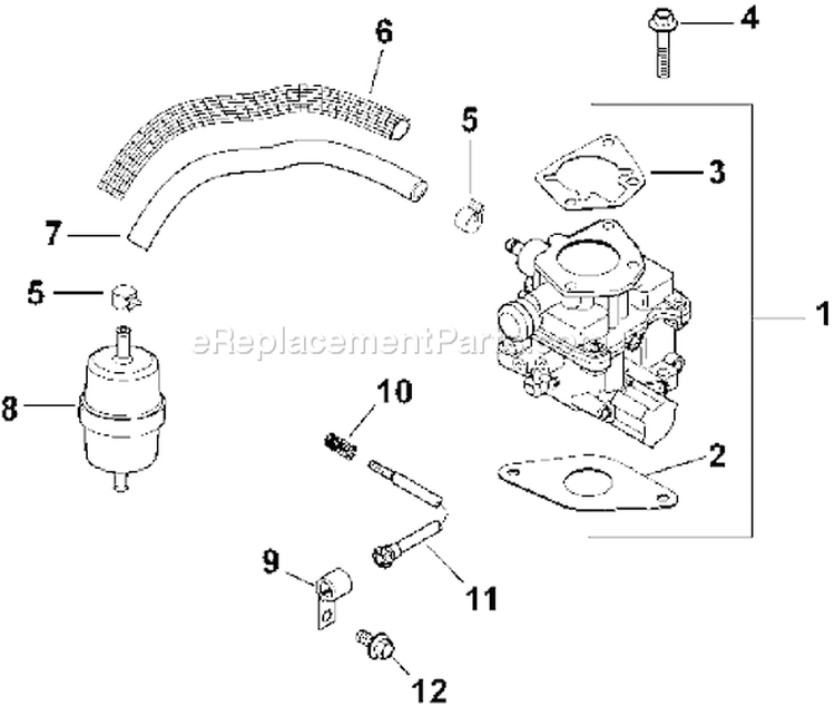 Page I Diagram and Parts List for LH690-0010  Kohler Engine