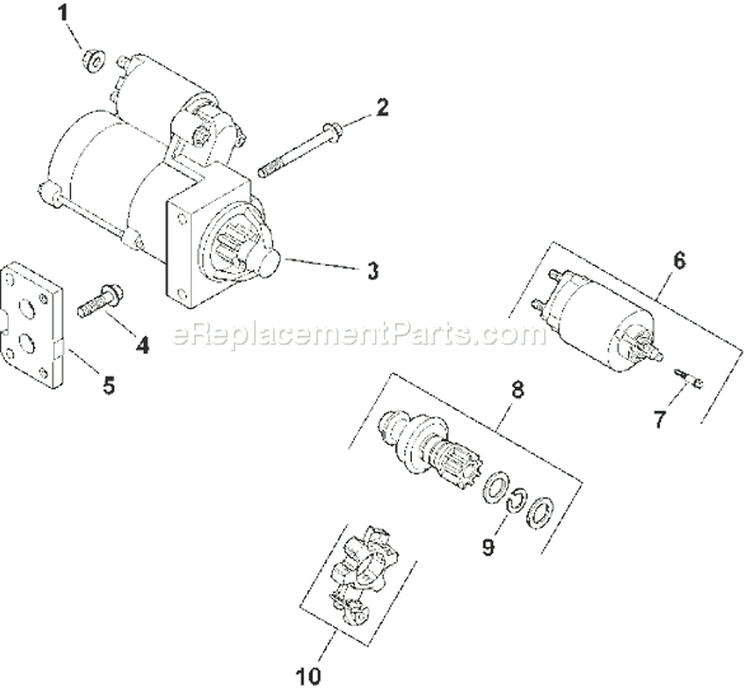 Page N Diagram and Parts List for LH690-0013  Kohler Engine
