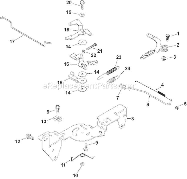Page G Diagram and Parts List for LH690-0011  Kohler Engine