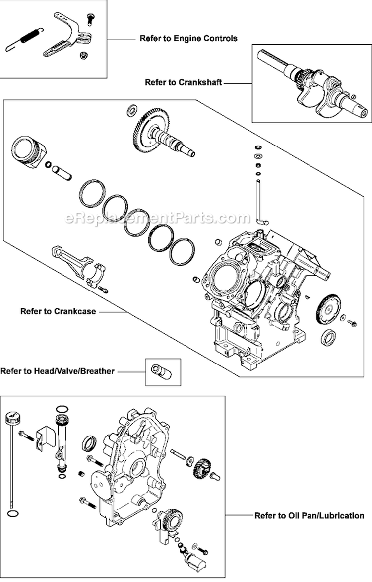 Page N Diagram and Parts List for LH775-0010  Kohler Engine