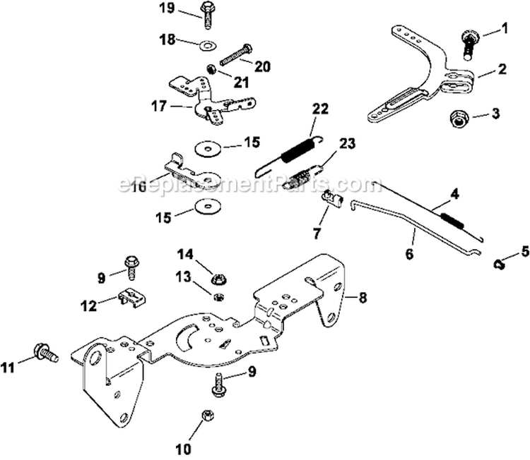 Page G Diagram and Parts List for LH775-0010  Kohler Engine