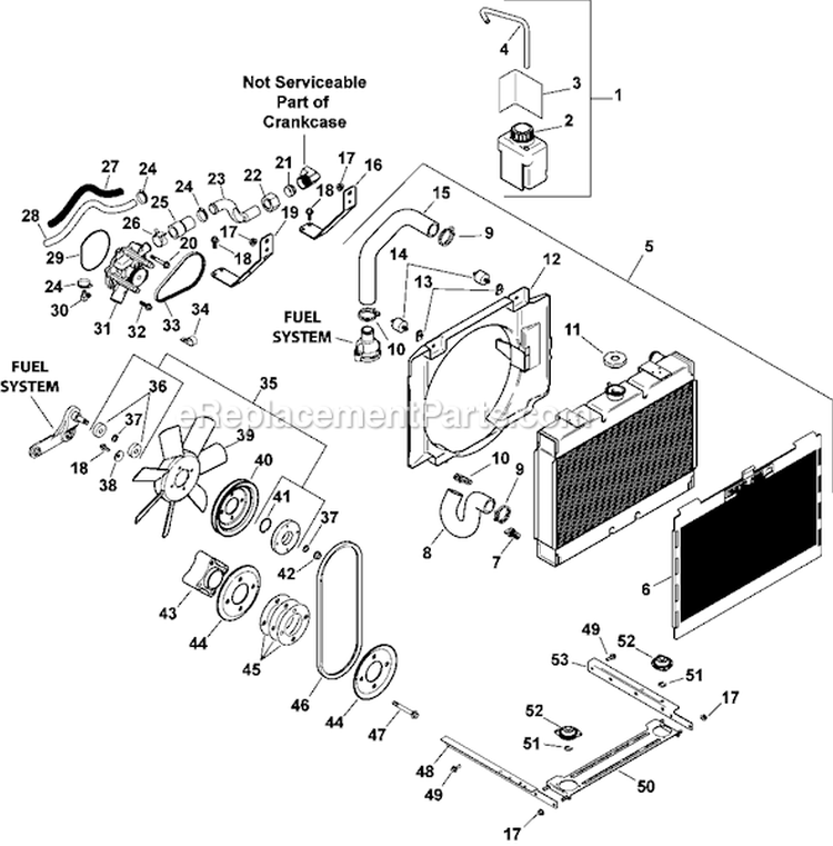 Page C Diagram and Parts List for LH775-0011  Kohler Engine