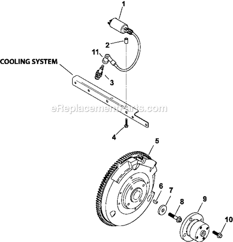 Page G Diagram and Parts List for LH775-0020  Kohler Engine