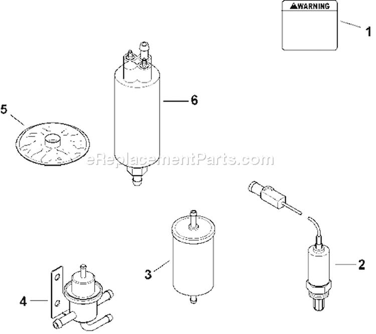 Page M Diagram and Parts List for LH775-0012  Kohler Engine
