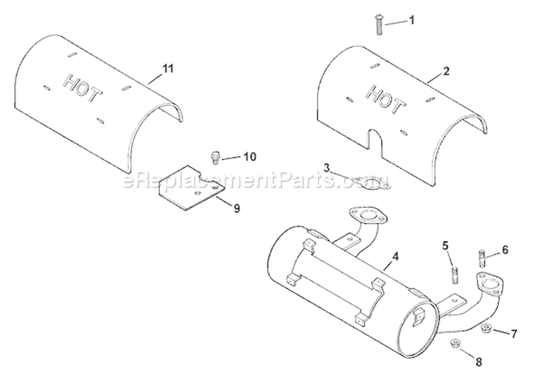 Page G Diagram and Parts List for LV675-851501  Kohler Engine