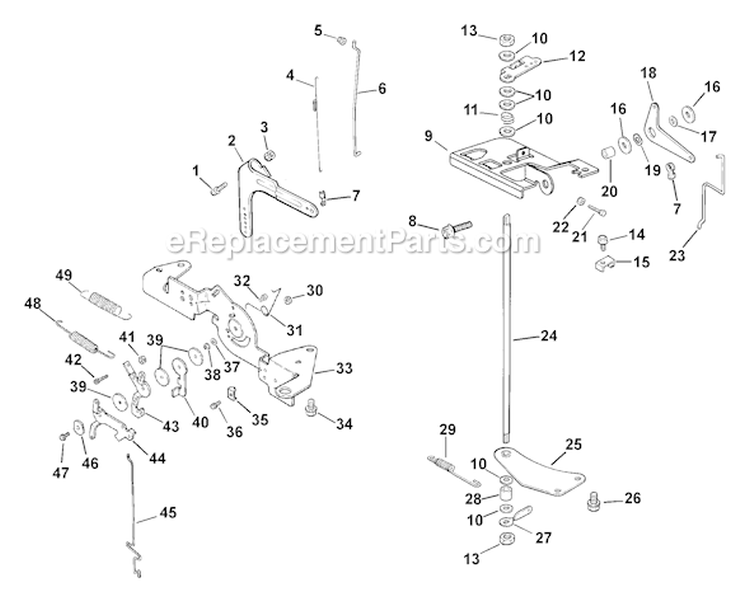 Page G Diagram and Parts List for LV680-0002  Kohler Engine