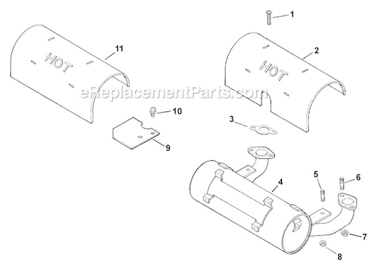 Page H Diagram and Parts List for LV680-0002  Kohler Engine