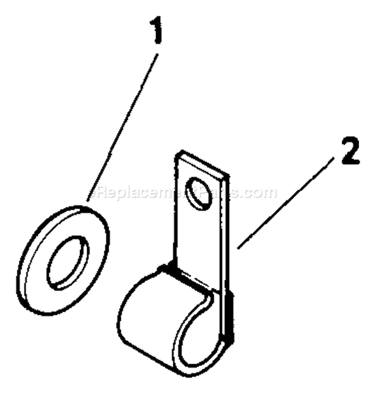 Page U Diagram and Parts List for M10-461521  Kohler Engine