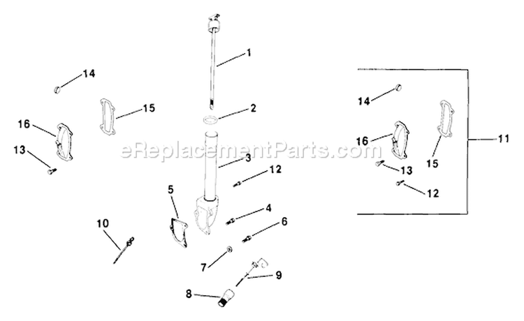 Page I Diagram and Parts List for M10-461513  Kohler Engine