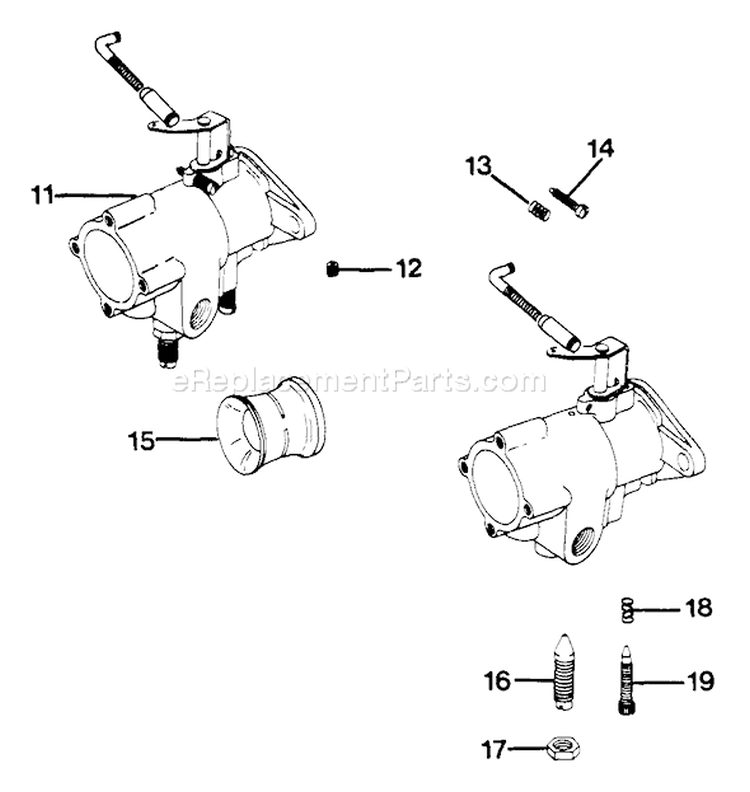 Page F Diagram and Parts List for M12-471547  Kohler Engine