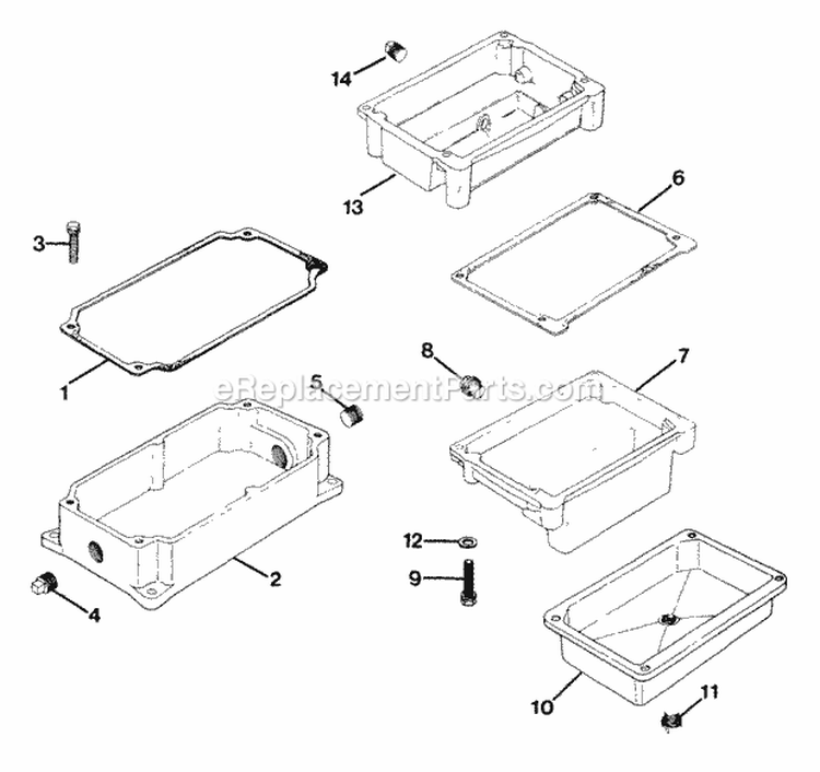 Page I Diagram and Parts List for M10-461505  Kohler Engine