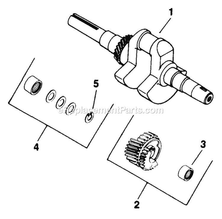 Page G Diagram and Parts List for M12-471585  Kohler Engine