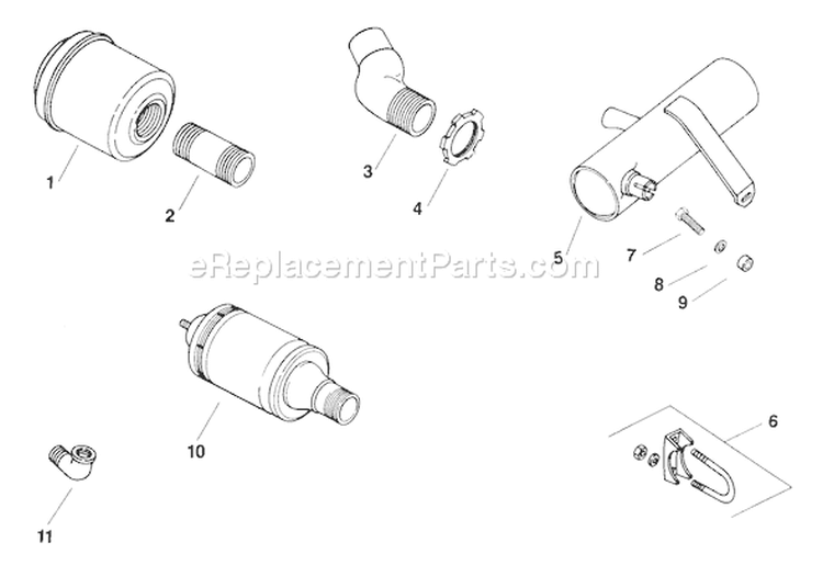 Page K Diagram and Parts List for M14-601513  Kohler Engine