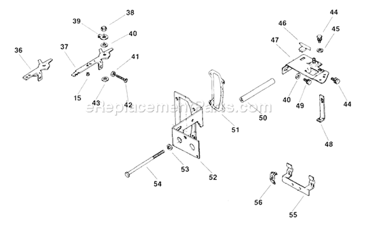 Page P Diagram and Parts List for M14-601552  Kohler Engine