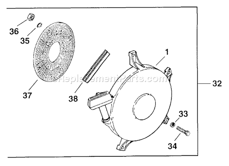 Page V Diagram and Parts List for M16-711543  Kohler Engine