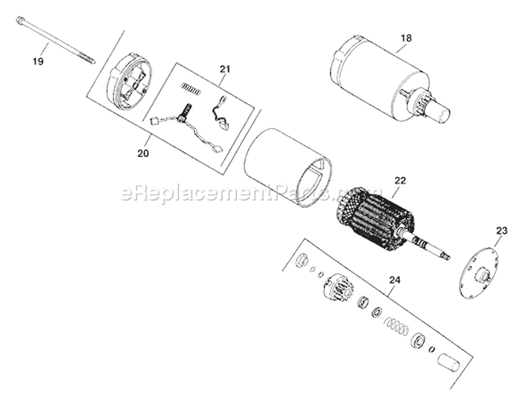 Page L Diagram and Parts List for M16-711575  Kohler Engine