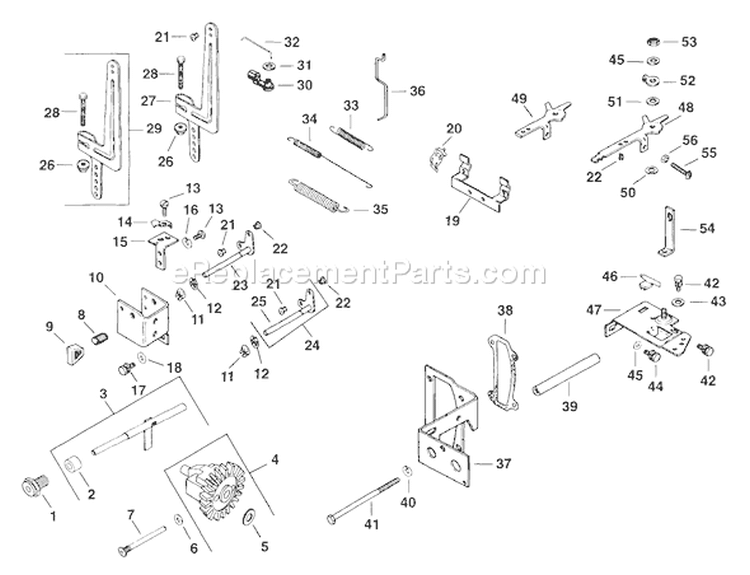 Page P Diagram and Parts List for M16-711575  Kohler Engine