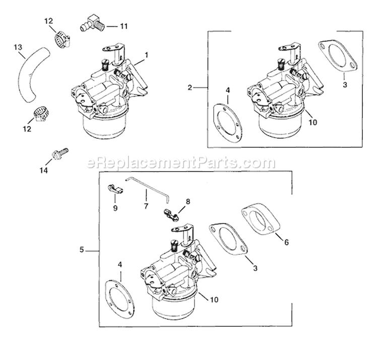 Page F Diagram and Parts List for M16-711575  Kohler Engine