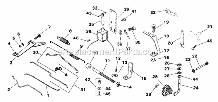 Page N Diagram and Parts List for M18-24692  Kohler Engine