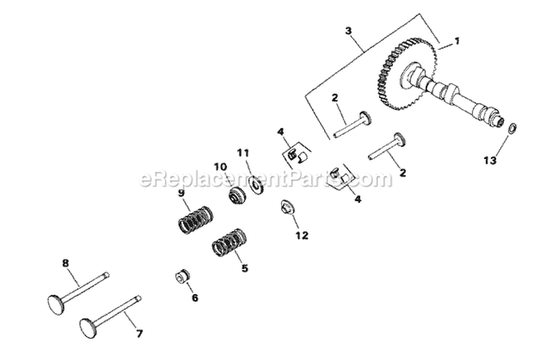 Page B Diagram and Parts List for M18-24694  Kohler Engine