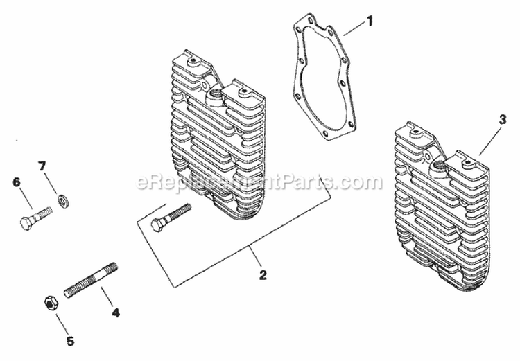 Page F Diagram and Parts List for M18-24694  Kohler Engine