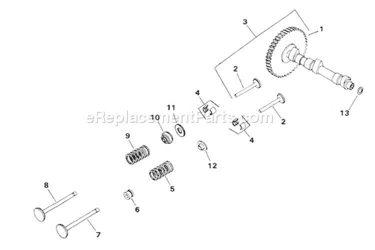 Page D Diagram and Parts List for M18-24567  Kohler Engine