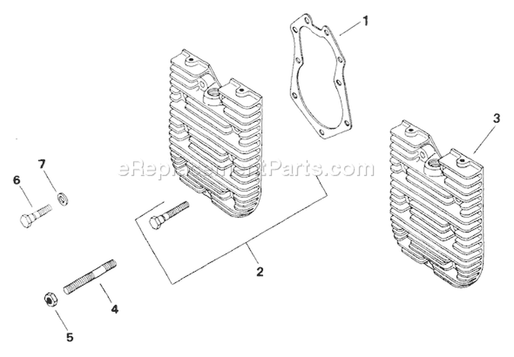 Page H Diagram and Parts List for M18-24567  Kohler Engine