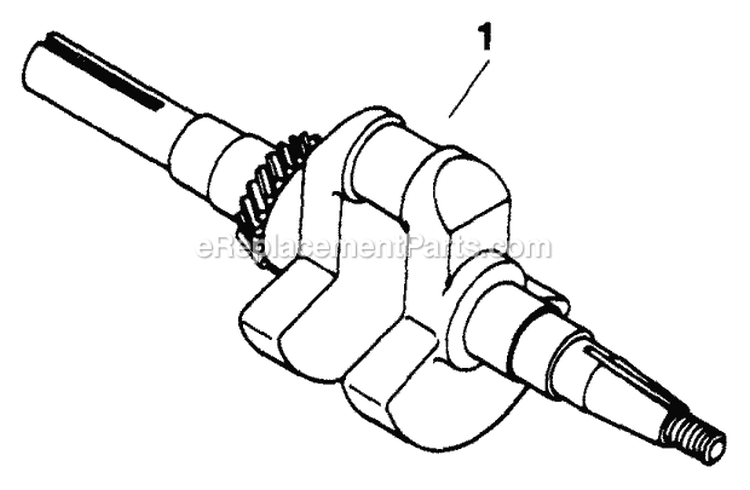 Page F Diagram and Parts List for M8-301637  Kohler Engine