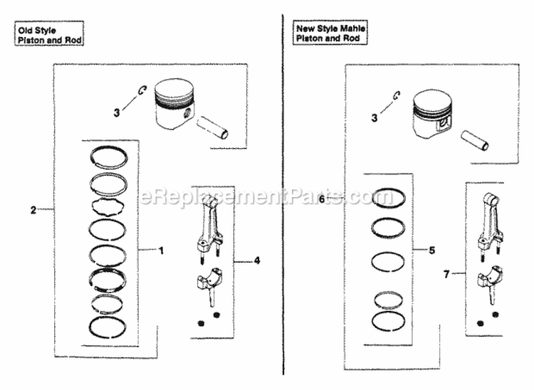 Page R Diagram and Parts List for M8-301569  Kohler Engine