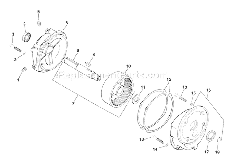 Page N Diagram and Parts List for M8-301521  Kohler Engine