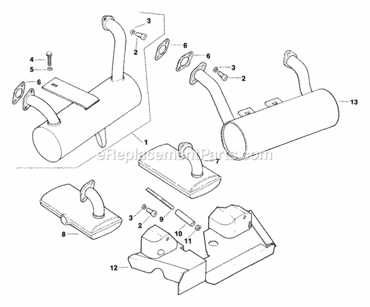 Page K Diagram and Parts List for MV18-58558  Kohler Engine