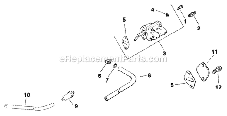 Page M Diagram and Parts List for MV20-57529  Kohler Engine