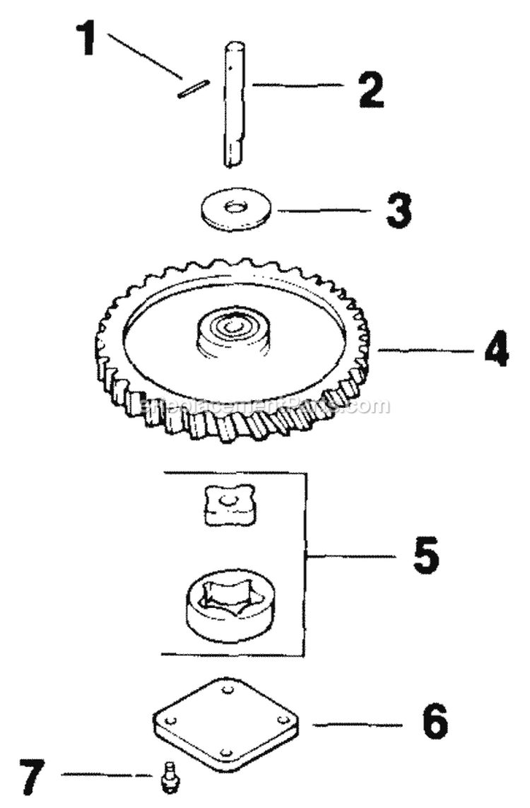 Page S Diagram and Parts List for MV20-57529  Kohler Engine