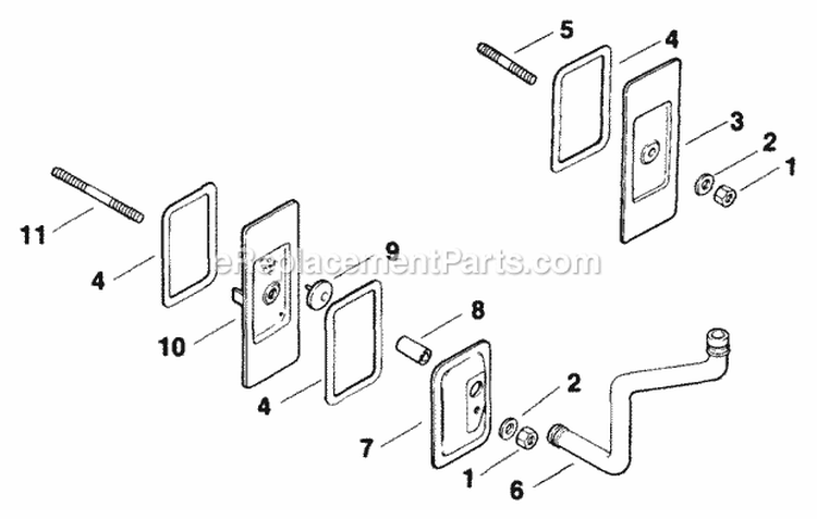 Page C Diagram and Parts List for MV20-57529  Kohler Engine