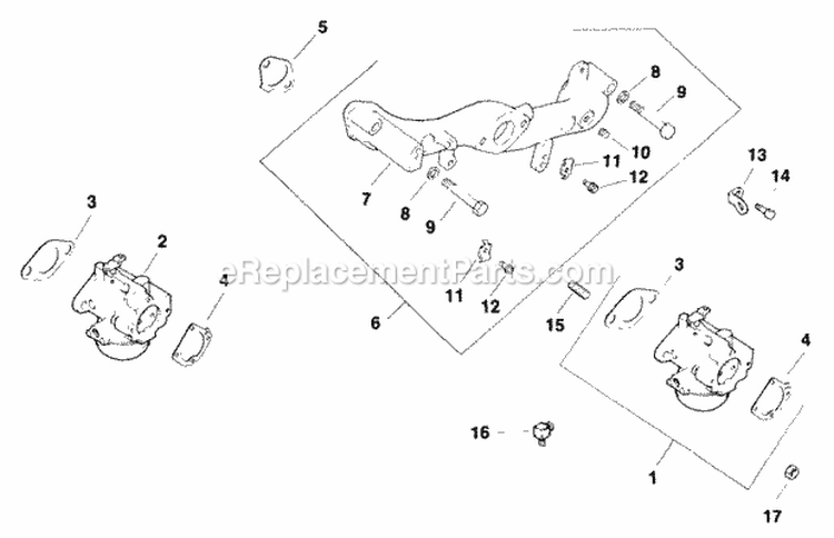 Page E Diagram and Parts List for MV20-57529  Kohler Engine