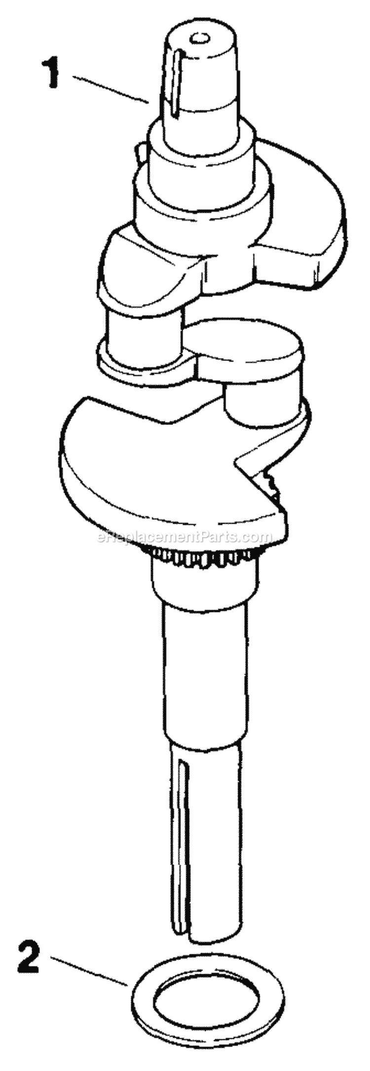Page G Diagram and Parts List for MV20-57529  Kohler Engine