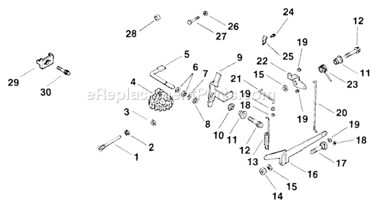 Page N Diagram and Parts List for MV18-58510  Kohler Engine