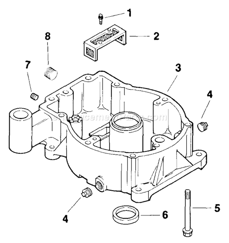 Page Q Diagram and Parts List for MV18-58510  Kohler Engine