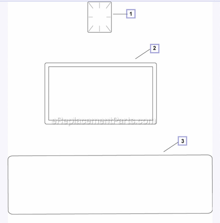 Decals Diagram and Parts List for PH-XT675  Kohler Engine