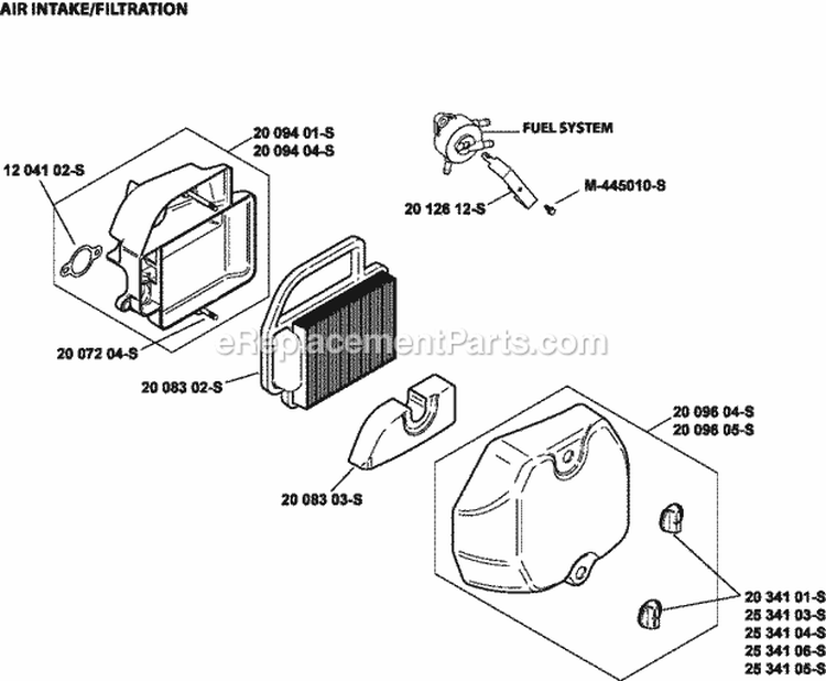 Page A Diagram and Parts List for SV590-0013  Kohler Engine