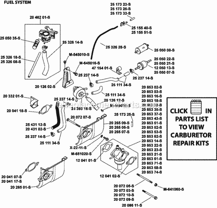 Page I Diagram and Parts List for SV620-3218  Kohler Engine