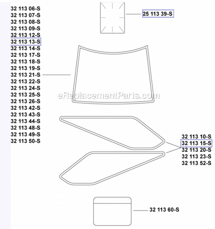 Air Intake Group Diagram and Parts List for SV720  Kohler Engine