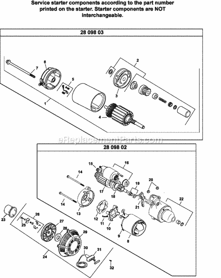 Page M Diagram and Parts List for TH18-54502  Kohler Engine