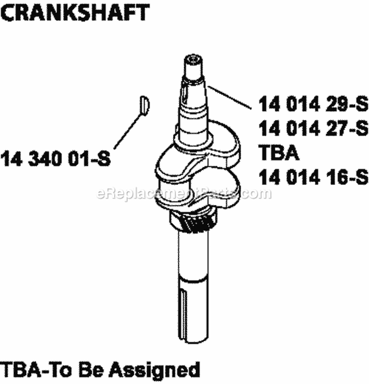 Page D Diagram and Parts List for XT149-0030  Kohler Engine