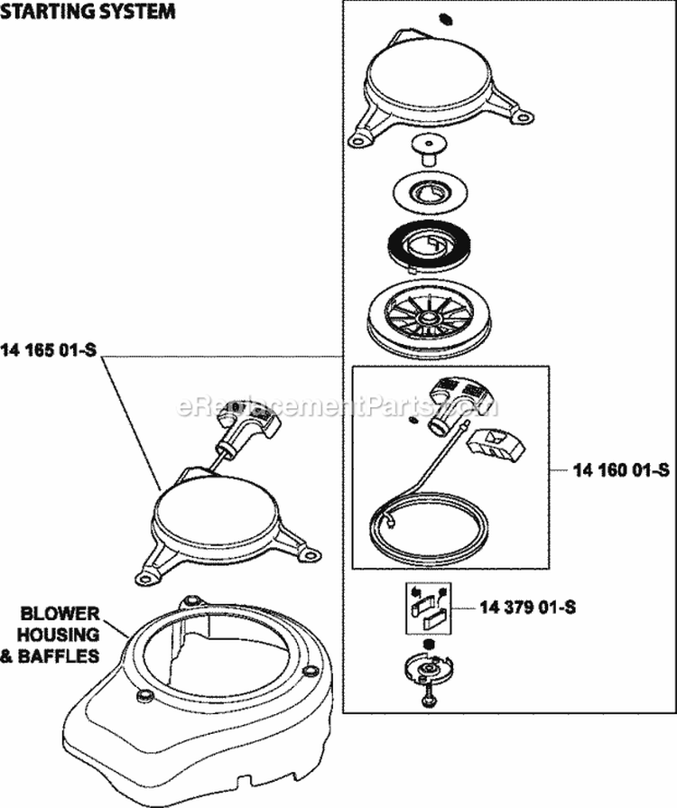 Page L Diagram and Parts List for XT149-0012  Kohler Engine