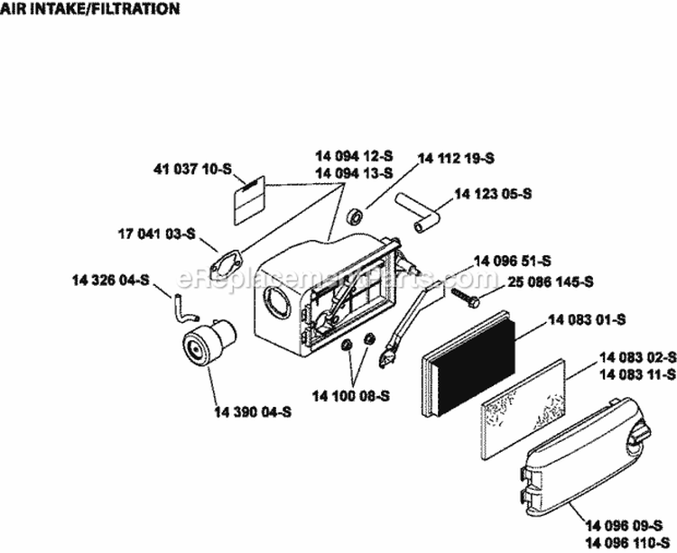 Page A Diagram and Parts List for XT149-0315  Kohler Engine
