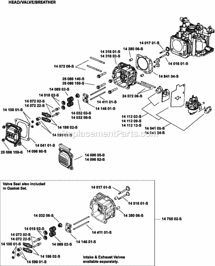 Page I Diagram and Parts List for XT173-0108  Kohler Engine